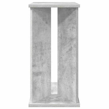 Sidobord Betonggrå 35 x 25 x 50 cm Konstruerat trä