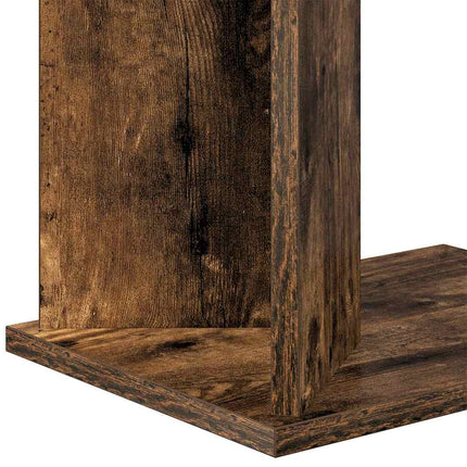 Sidobord Rökt ek 35 x 25 x 50 cm Konstruerat trä