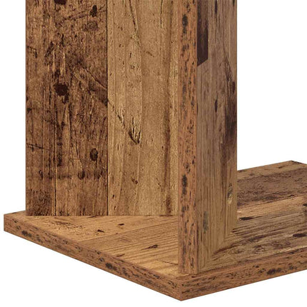 Sidobord Gammalt trä 35 x 25 x 50 cm Konstruerat trä
