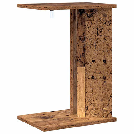 Sidobord Gammalt trä 35 x 25 x 50 cm Konstruerat trä