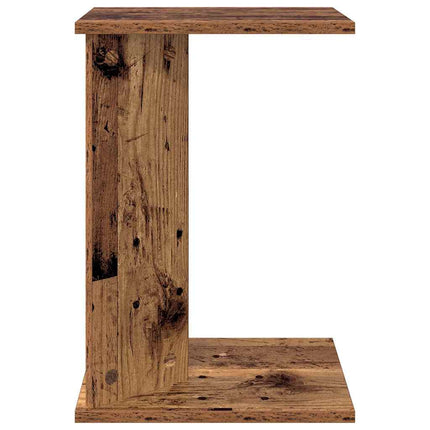 Sidobord Gammalt trä 35 x 25 x 50 cm Konstruerat trä