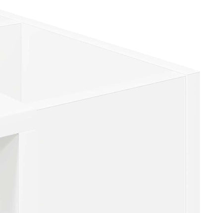 Kaffeebord Vit 101,5 x 50 x 37 cm Konstruerat trä