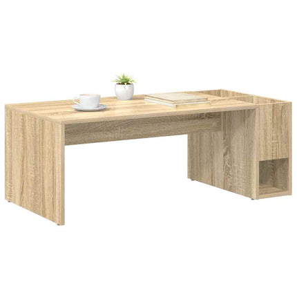 Kaffeebord Sonoma-ek 101,5 x 50 x 37 cm Konstruerat trä
