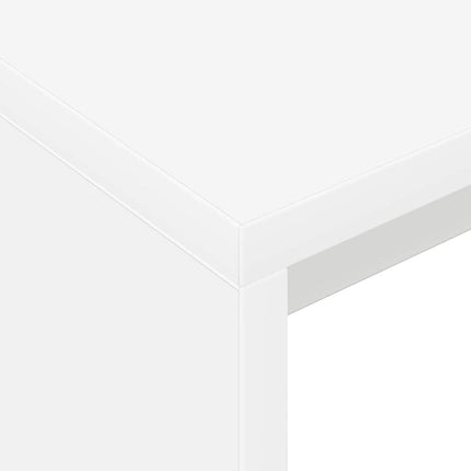 Skrivbord Vit 109 x 50 x 78 cm Konstruerat trä