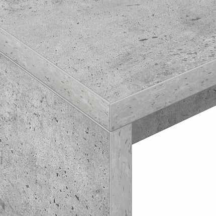 Skrivbord Betonggrå 109 x 50 x 78 cm Konstruerat trä