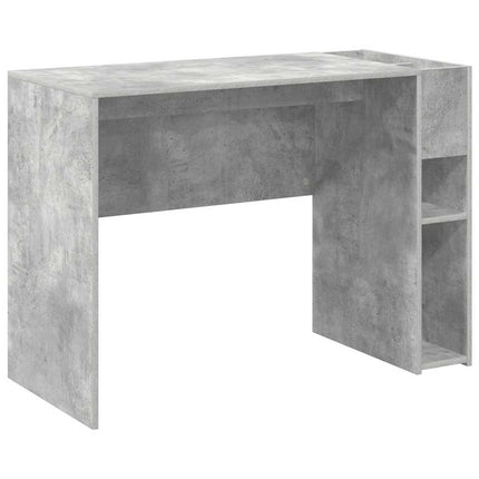 Skrivbord Betonggrå 109 x 50 x 78 cm Konstruerat trä