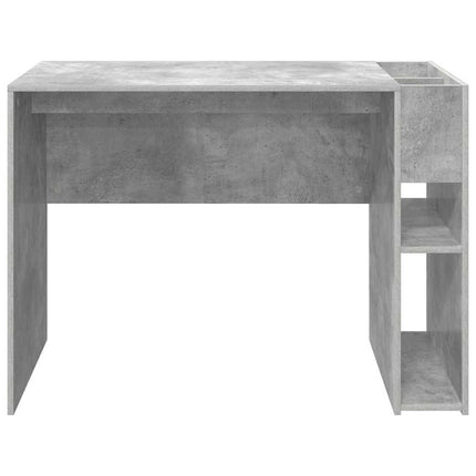 Skrivbord Betonggrå 109 x 50 x 78 cm Konstruerat trä