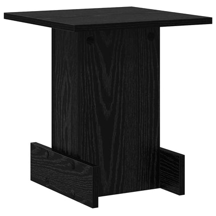 Sidobord Svart Ek 35,5 x 35 x 40 cm Konstruerat trä