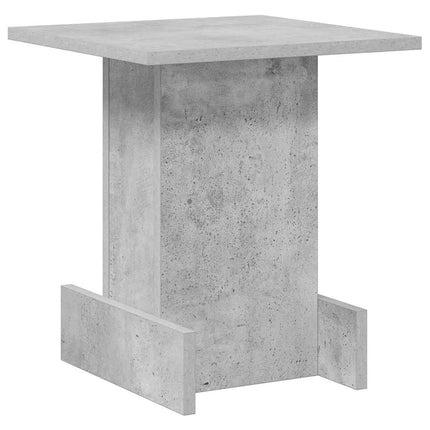 Sidobord Betonggrå 35,5 x 35 x 40 cm Konstruerat trä