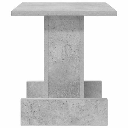 Sidobord Betonggrå 35,5 x 35 x 40 cm Konstruerat trä
