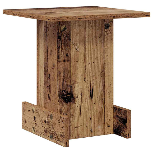 Sidobord Gammalt trä 35,5 x 35 x 40 cm Konstruerat trä