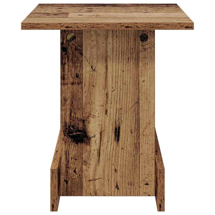 Sidobord Gammalt trä 35,5 x 35 x 40 cm Konstruerat trä