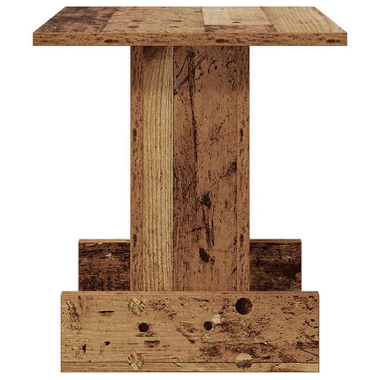 Sidobord Gammalt trä 35,5 x 35 x 40 cm Konstruerat trä