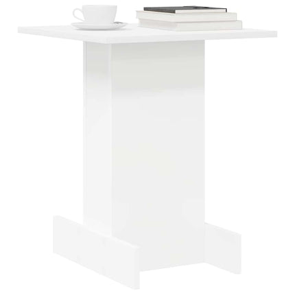 Sidobord Vit 44,5 x 45 x 55 cm Konstruerat trä