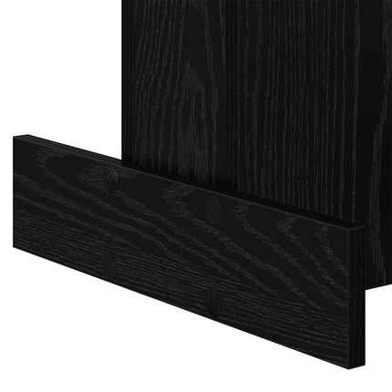 Sidobord Svart Ek 44,5 x 45 x 55 cm Konstruerat trä