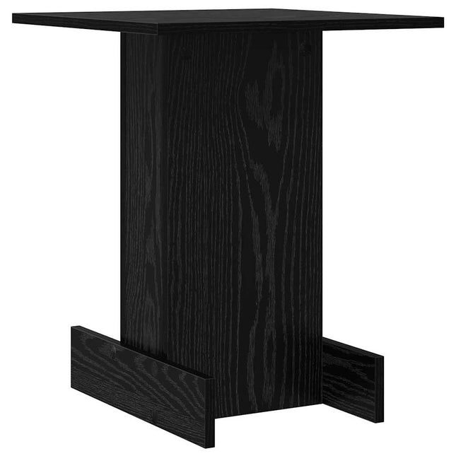 Sidobord Svart Ek 44,5 x 45 x 55 cm Konstruerat trä