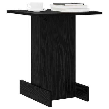 Sidobord Svart Ek 44,5 x 45 x 55 cm Konstruerat trä