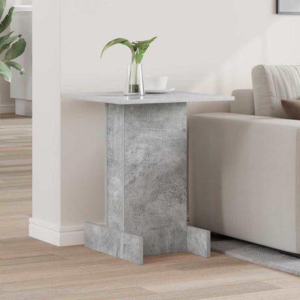 Sidobord Betonggrå 44,5 x 45 x 55 cm Konstruerat trä