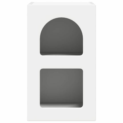 Sängbord 2 pcs Vit 29,5 x 33,5 x 50 cm Konstruerat trä