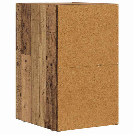 Sängbord ELST Gammalt trä 29,5 x 33,5 x 50 cm Konstruerat trä