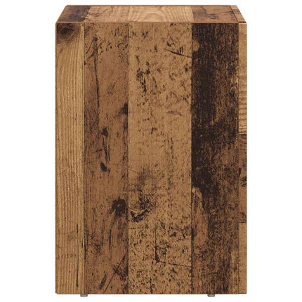 Sängbord ELST Gammalt trä 29,5 x 33,5 x 50 cm Konstruerat trä