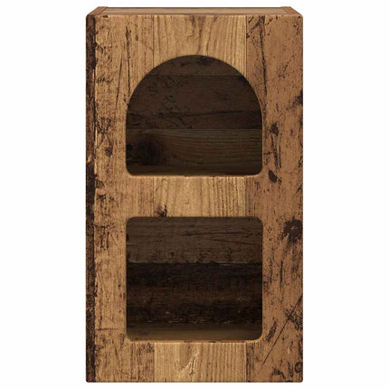 Sängbord 2 pcs Gammalt trä 29,5 x 33,5 x 50 cm Konstruerat trä