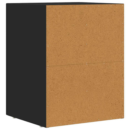 Sängbord Svart 40 x 35 x 50 cm Konstruerat trä