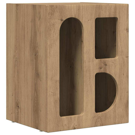 Sängbord Artisan Ek 40 x 35 x 50 cm Konstruerat trä