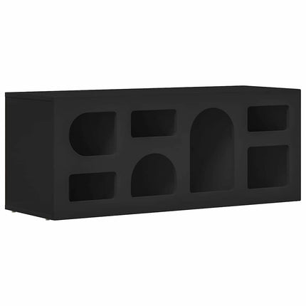 TV-skåp Svart 100 x 35 x 40 cm Konstruerat trä
