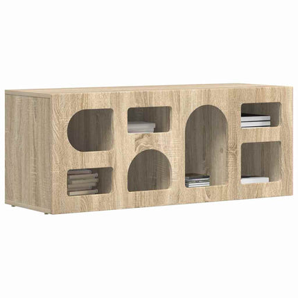 TV-skåp Sonoma-ek 100 x 35 x 40 cm Konstruerat trä