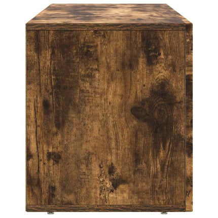 TV-skåp Rökt ek 100 x 35 x 40 cm Konstruerat trä