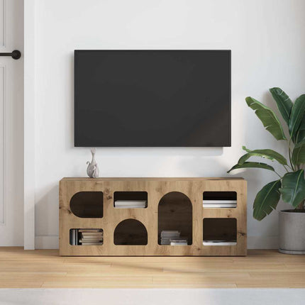 TV-skåp Artisan Ek 100 x 35 x 40 cm Konstruerat trä