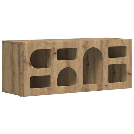 TV-skåp Artisan Ek 100 x 35 x 40 cm Konstruerat trä