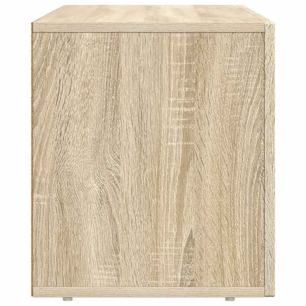 TV-skåp Sonoma-ek 80 x 35 x 40 cm Konstruerat trä
