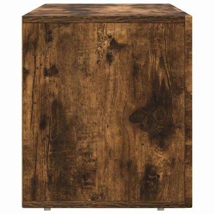 TV-skåp Rökt ek 80 x 35 x 40 cm Konstruerat trä