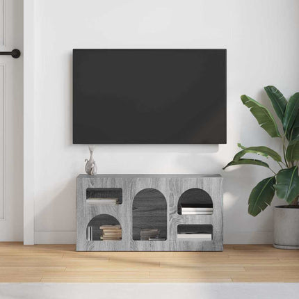 TV-skåp Grå Sonoma 80 x 35 x 40 cm Konstruerat trä