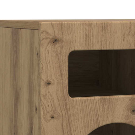 TV-skåp Artisan Ek 80 x 35 x 40 cm Konstruerat trä