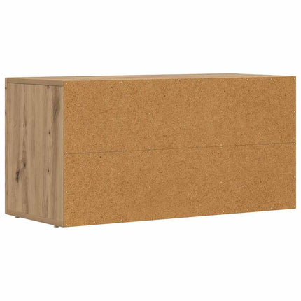 TV-skåp Artisan Ek 80 x 35 x 40 cm Konstruerat trä