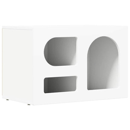TV-skåp Vit 60 x 35 x 40 cm Konstruerat trä