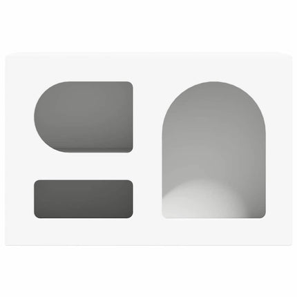 TV-skåp Vit 60 x 35 x 40 cm Konstruerat trä