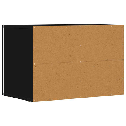 TV-skåp Svart 60 x 35 x 40 cm Konstruerat trä