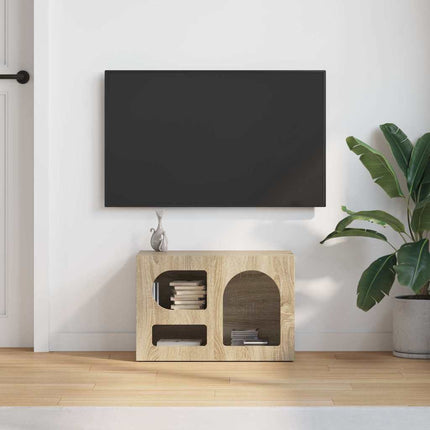 TV-skåp Sonoma-ek 60 x 35 x 40 cm Konstruerat trä