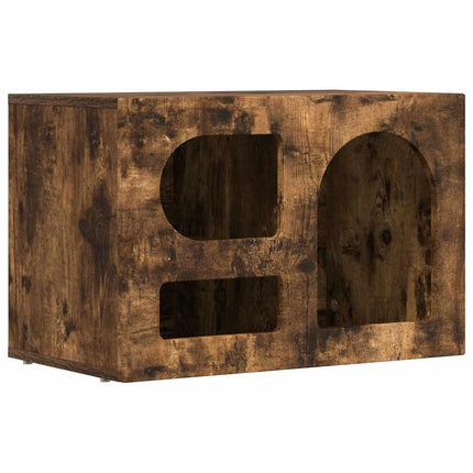 TV-skåp Rökt ek 60 x 35 x 40 cm Konstruerat trä