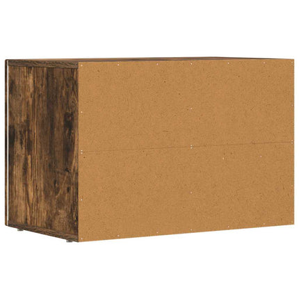 TV-skåp Rökt ek 60 x 35 x 40 cm Konstruerat trä