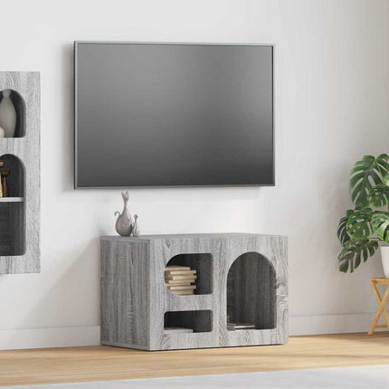 TV-skåp Grå Sonoma 60 x 35 x 40 cm Konstruerat trä
