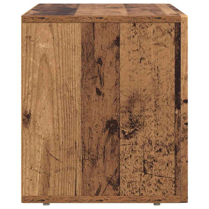 TV-skåp ELST 60 x 35 x 40 cm Gammalt trä Konstruerat trä