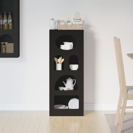 Sideboard Svart 40 x 35 x 100,5 cm Konstruerat trä