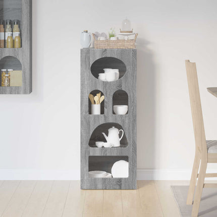 Sideboard ELST Grå Sonoma 40 x 35 x 100,5 cm Konstruerat trä