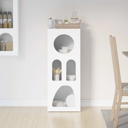 Sideboard Vit 40 x 35 x 100.5 cm Konstruerat trä