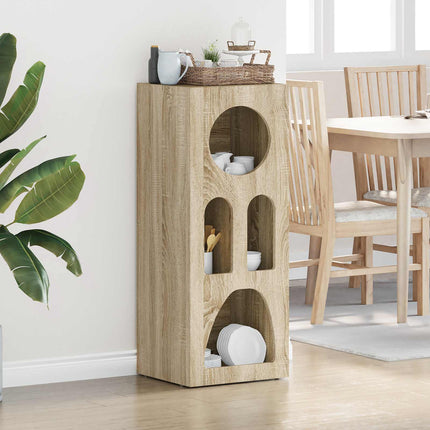 Sideboard Sonoma-ek 40 x 35 x 100.5 cm Konstruerat trä